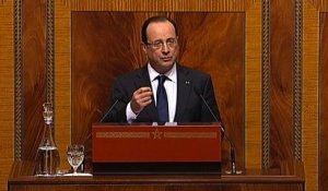 Discours du président de la République devant le Parlement marocain à Rabat