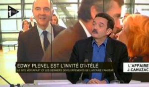 Affaire Cahuzac : Edwy Plenel n'est pas convaincu par les explications de Moscovici