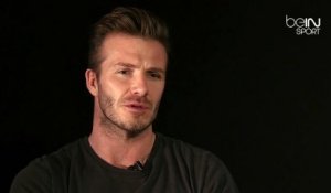 David Beckham : "Contre le FC Barcelone, c'est une bataille"