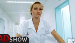 Stunning blond nurse hospital fail
