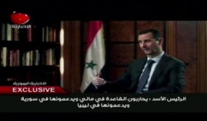 Syrie : Assad promet que l'Occident "paiera cher"
