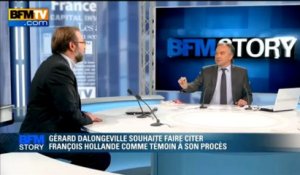 BFM STORY: Gérard Dalongeville souhaite faire citer François Hollande comme témoin à son procès - 18/04