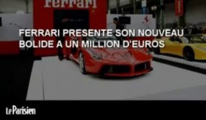 Ferrari présente son nouveau bolide à un million d'euros