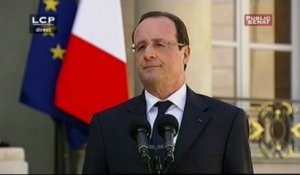 Déclaration de François Hollande sur le mariage pour tous