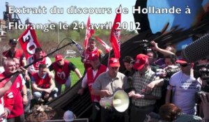 Florange: une stèle pour la "trahison" de François Hollande - ArcelorMittal