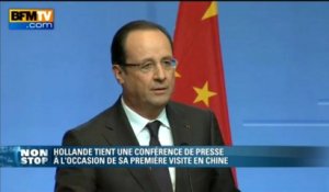 Hollande: "un dialogue politique franc et respectueux" sur les droits de l'Homme - 25/04