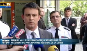 Assassinat de Chiappini: Valls veut en finir avec "cette culture de la violence qui gangrène la Corse" - 25/04