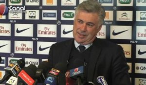 Conférence de presse de Carlo Ancelotti avant ETG-PSG (L1)