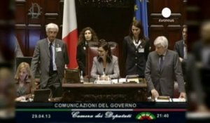 Italie : La chambre des députés accorde sa confiance...