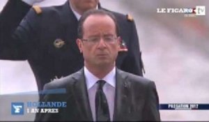 Un an de Hollande... sous la pluie