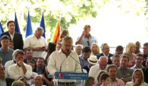 UMP - Discours de Bernard Reynès à Châteaurenard