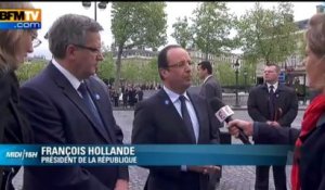 Hollande: "Nous devons nous retrouver pour une Europe de la croissance" - 08/05