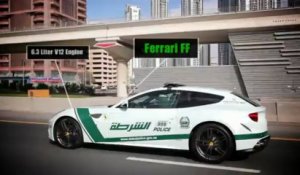 Dubai Police Voitures : Lamborghini, Ferrari, Camaro