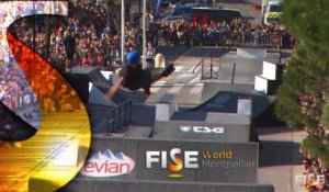 Romain Godenaire - 3rd Final Roller Slopestyle - FISE World Montpellier 2013