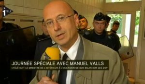 Manuel Valls : "il n'y a pas de zones de non-droit"