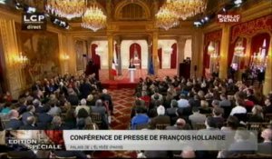 EVENEMENT, Conférence de presse de François Hollande du 16 mai 2013