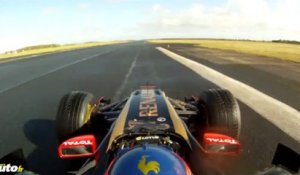 300 km/h en Lotus Renault GP R30