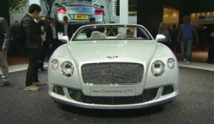 Bentley Continental GTC Francfort 2011