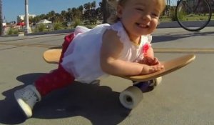 GoPro - Ava, Baby Skateboarder