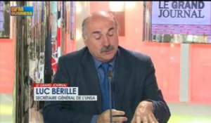 Luc Bérille, secrétaire général de l’Unsa dans Le Grand Journal - 24 mai 3/4