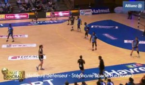 Nuit du Handball 2013 - Stéphanie Daudé élue meilleure défenseur