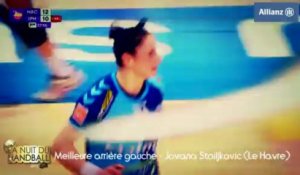 Nuit du Handball 2013 - Jovana Stoiljkovic élue meilleure arrière gauche