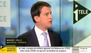 Valls : "Je veux que Redoine Faïd réponde de tous ses actes"