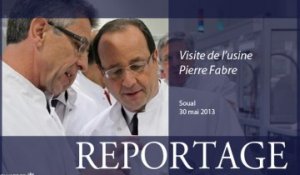 [REPORTAGE] Visite de l'usine Pierre Fabre à Castres