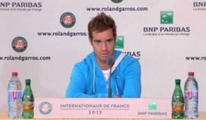 Roland-Garros - Gasquet : "Je n'ai pas puisé"