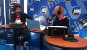 L'humoriste Vérino sur France Bleu Lorraine Frédéric Belot © Radio France