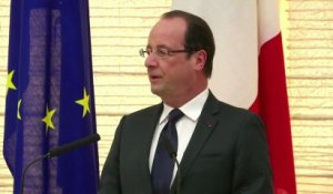 Hollande confond "peuple japonais" et "peuple chinois"