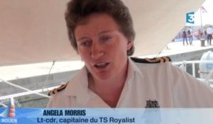 Armada 2013 : Ma'am Norris, cap'tain du "TS Royalist"
