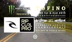 Monster Energy - 2013 Rip Curl Pro in Tofino, BC