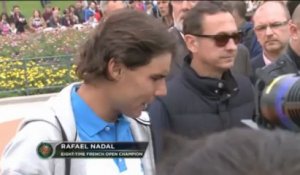 Roland-Garros - Nadal célèbre son 8e titre