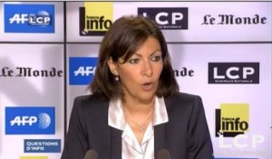 Questions d’info : Anne Hidalgo, candidate PS à la mairie de Paris