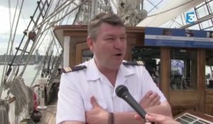 Armada 2013 : Jean-Alain Morzadec, commandant du Belem