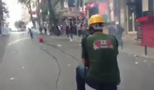 Turquie : Manifestants vs Gaz Lacrymogène