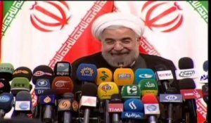 Iran : incident lors de la première conférence de presse du nouveau président Rohani