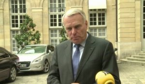 Ayrault : "Des fonds débloqués tout de suite" pour les victimes des intempéries