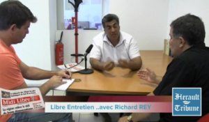 AGDE - 2013 - LIBRE ENTRETIEN avec Richard REY Parti de gauche