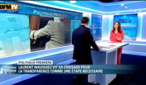 Politique Première: Laurent Wauquiez, porte-drapeau de la transparence à l'UMP - 26/06