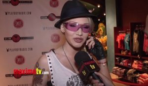 Emii Interview at Jessica Hall's Sweet! Birthday Party Celebration Red Carpet