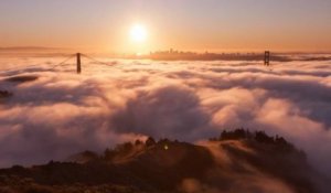 San Fransisco Sky Timelapse - Juste magnifique!