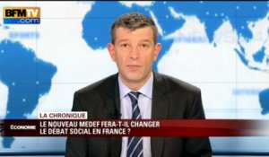 Chronique éco de Nicolas Doze: Pierre Gattaz, nouveau président du Medef - 04/07