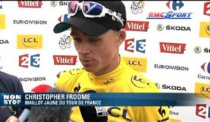 8eme Étape / Froome : "C'etait notre objectif" 06/07