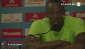 Usain Bolt: "J'adore venir à Paris"