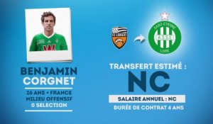 Officiel : Corgnet signe à Saint-Etienne !