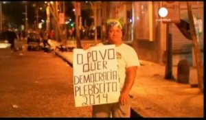 Brésil : manifestations à l'appel des syndicats