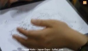 Dédicace Keito Koume - auteur de Spice & Wolf - Japan Expo 2013