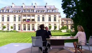 Entretien télévisé du président de la République pour TF1 et France 2
